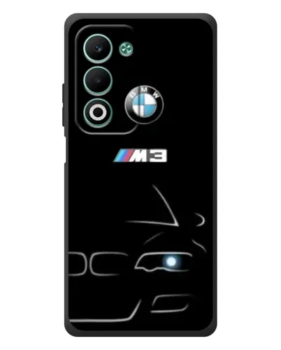 Чехол для OPPO A5m с картинкой «Минималистичный принт BMW M3»