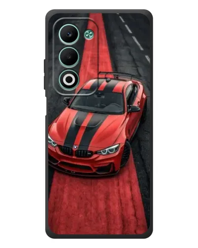 Чехол для OPPO A5m с картинкой «BMW на красной дорожке»