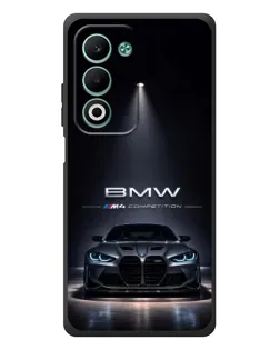 Чехол для OPPO A5m с картинкой «BMW сквозь ночной город»