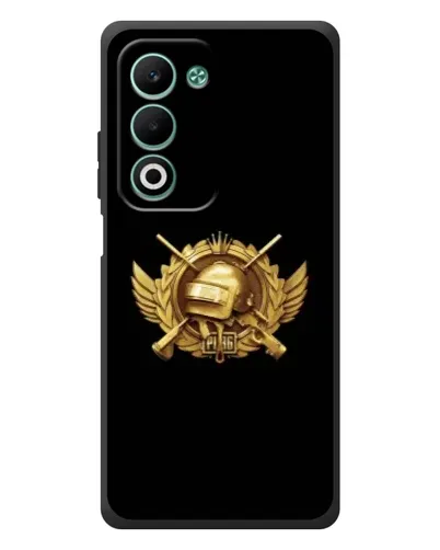 Чехол для OPPO A5m с картинкой «PUBG — оранжевый градиент»