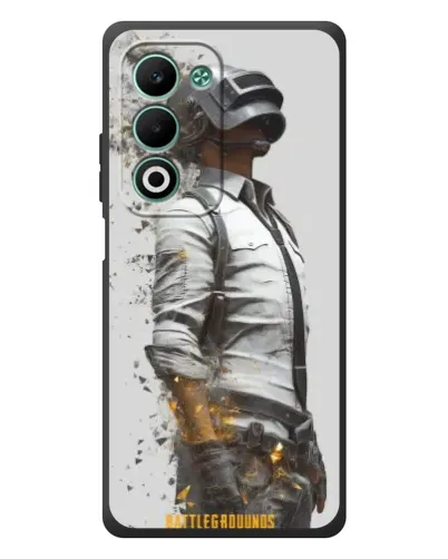 Чехол для OPPO A5m с картинкой «PUBG — боец в пыли»