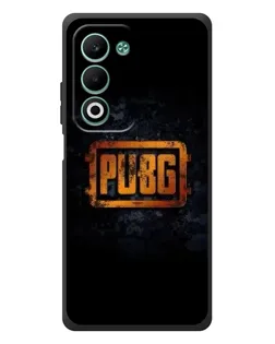 Чехол для OPPO A5m с картинкой «PUBG — золотой логотип»