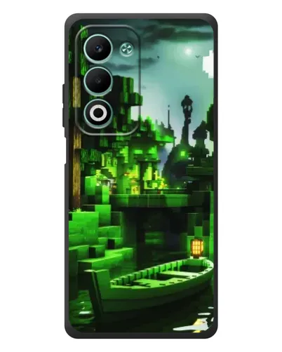 Чехол для OPPO A5m с картинкой «Minecraft лесной пейзаж» Чехол для OPPO A5m с картинкой «Minecraft лесной пейзаж»