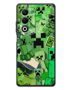 Чехол для OPPO A5m с картинкой «Криперы Minecraft» Чехол для OPPO A5m с картинкой «Криперы Minecraft»
