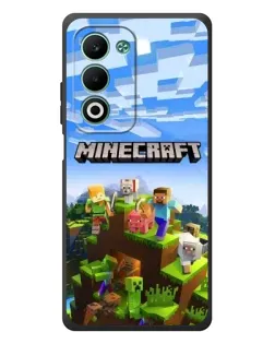 Чехол для OPPO A5m с картинкой «Minecraft классический мир»