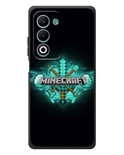 Чехол для OPPO A5m с картинкой «Minecraft Diamond лого» Чехол для OPPO A5m с картинкой «Minecraft Diamond лого»