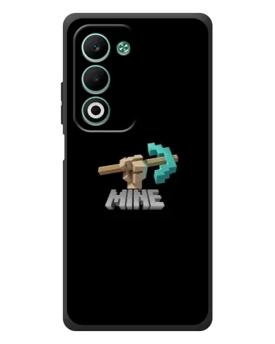 Чехол для OPPO A5m с картинкой «Алмазная кирка» Чехол для OPPO A5m с картинкой «Алмазная кирка»