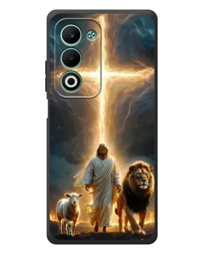 Чехол для OPPO A5m с картинкой «Лев Иуды и Свет» Чехол для OPPO A5m с картинкой «Лев Иуды и Свет»