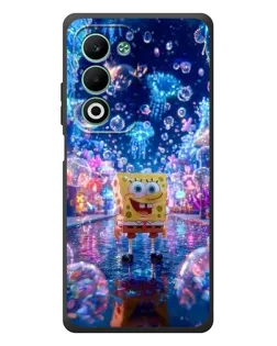 Чехол для OPPO A5m с картинкой «Неоновый океан»