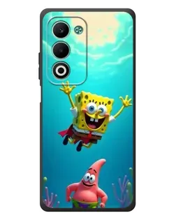 Чохол для OPPO A5m з картинкою «Спанч Боб під водою»