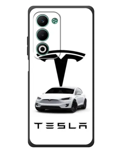 Чехол для OPPO A5m с картинкой «Tesla White Style»