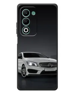 Чехол для OPPO A5m с картинкой «Mercedes AMG GT Silver»
