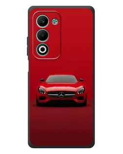Чехол для OPPO A5m с картинкой «Красный Mercedes AMG»