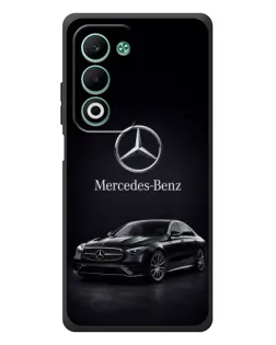 Чехол для OPPO A5m с картинкой «Mercedes — решетка радиатора»