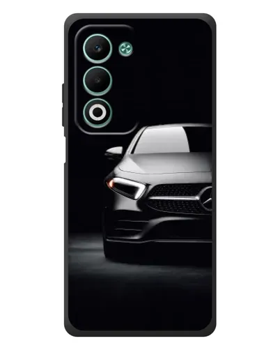 Чехол для OPPO A5m с картинкой «Свет фар Mercedes»