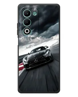 Чехол для OPPO A5m с картинкой «Гоночный Mercedes AMG»