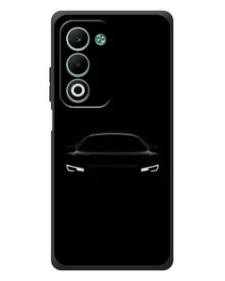 Чехол для OPPO A5m с картинкой «Взгляд Audi в темноте»
