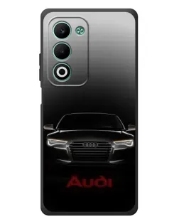 Чехол для OPPO A5m с картинкой «Audi — градиентный контур»