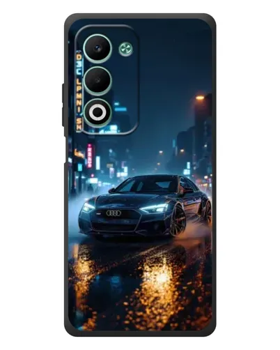 Чехол для OPPO A5m с картинкой «Ночной город и Audi» Чехол для OPPO A5m с картинкой «Ночной город и Audi»