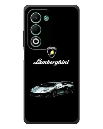 Чехол для OPPO A5m с картинкой «Логотип Lamborghini классика»
