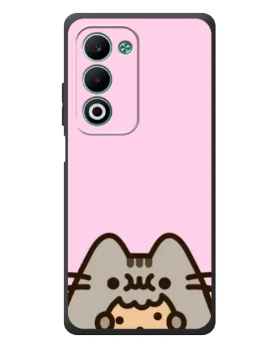Чехол для OPPO A5m с картинкой «Pusheen и печенье»