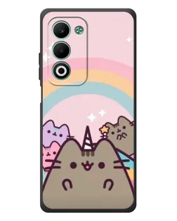 Чехол для OPPO A5m с картинкой «Единорог Pusheen»