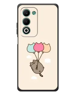 Чехол для OPPO A5m с картинкой «Пушин на шариках»