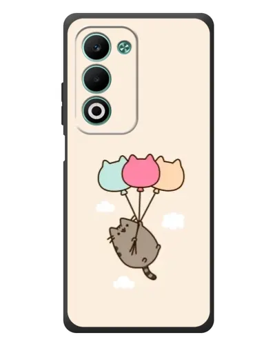 Чехол для OPPO A5m с картинкой «Пушин на шариках»