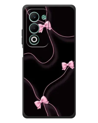 Чехол для OPPO A5m с картинкой «Розовые ленты»