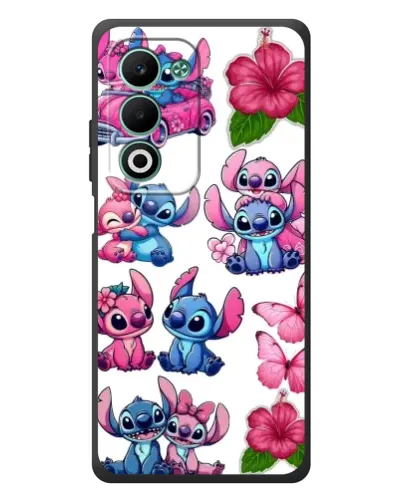 Чехол для OPPO A5m с картинкой «Стикеры Stitch и Angel» Чехол для OPPO A5m с картинкой «Стикеры Stitch и Angel»
