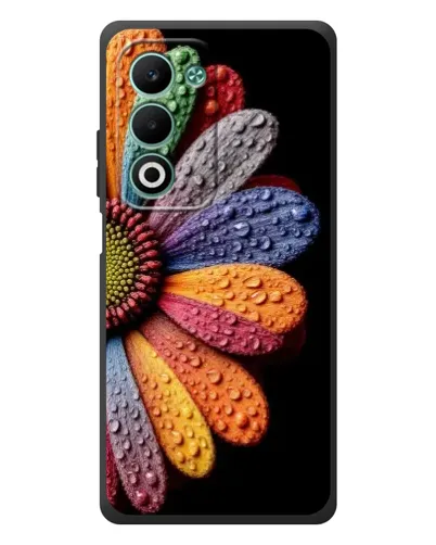 Чехол для OPPO A5m с картинкой «Радужный цветок»