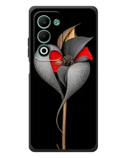 Чехол для OPPO A5m с картинкой «Серебряный фантазийный цветок» Чехол для OPPO A5m с картинкой «Серебряный фантазийный цветок»