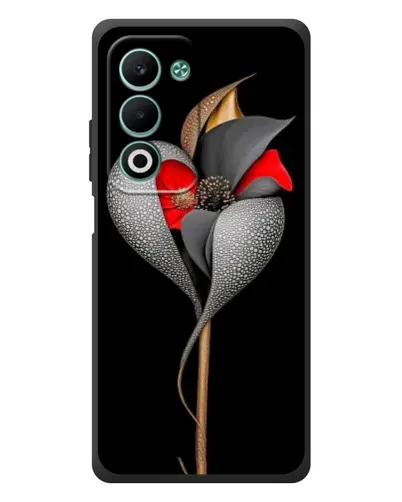 Чехол для OPPO A5m с картинкой «Серебряный фантазийный цветок» Чехол для OPPO A5m с картинкой «Серебряный фантазийный цветок»