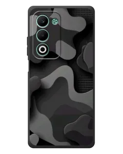 Чехол для OPPO A5m с картинкой «Темный абстрактный камуфляж» Чехол для OPPO A5m с картинкой «Темный абстрактный камуфляж»