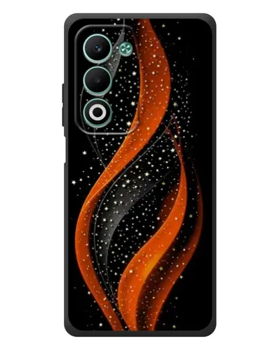 Чехол для OPPO A5m с картинкой «Огненная звездная волна»