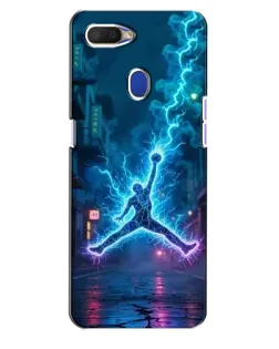 Чохол для OPPO A5s з картинкою «Jordan Gold Jumpman»