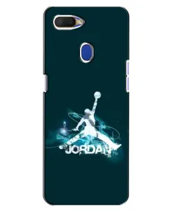 Чохол для OPPO A5s з картинкою «Jordan Blue Fire» Чохол для OPPO A5s з картинкою «Jordan Blue Fire»