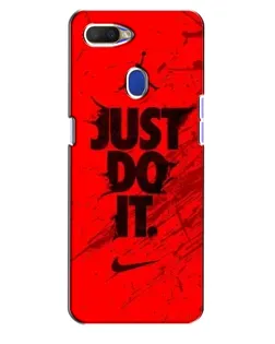Чохол для OPPO A5s з картинкою «Nike Just Do It» Чохол для OPPO A5s з картинкою «Nike Just Do It»
