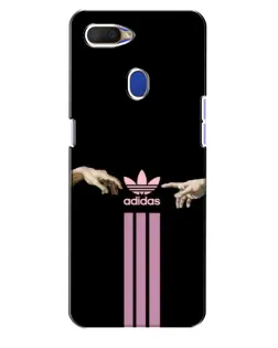 Чехол для OPPO A5s с картинкой «Adidas Hands»