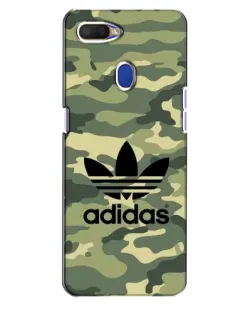 Чехол для OPPO A5s с картинкой «Милитари стиль Adidas»