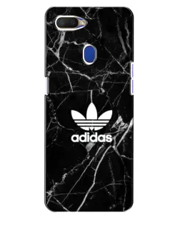 Чехол для OPPO A5s с картинкой «Белый мрамор Adidas»