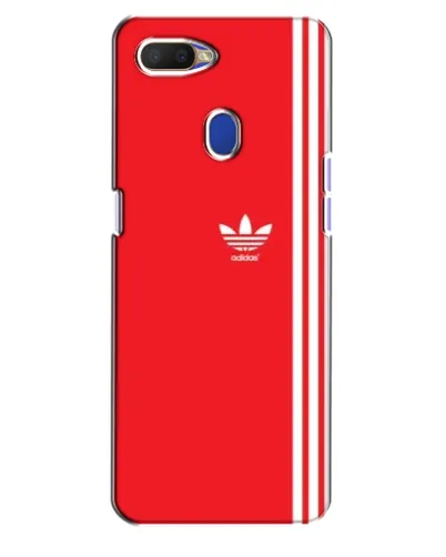 Чехол для OPPO A5s с картинкой «Красный минимализм Adidas» Чехол для OPPO A5s с картинкой «Красный минимализм Adidas»