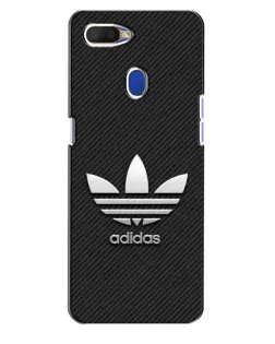Чехол для OPPO A5s с картинкой «Adidas Карбоновая текстура»