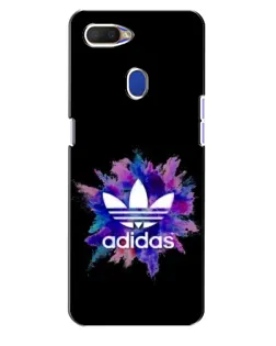 Чехол для OPPO A5s с картинкой «Взрыв красок Adidas»