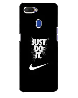 Чохол для OPPO A5s з картинкою «Текстовий принт Nike»