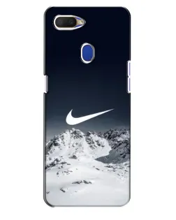Чохол для OPPO A5s з картинкою «Nike — зимові гори»