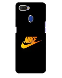 Чохол для OPPO A5s з картинкою «Золотий логотип Nike»