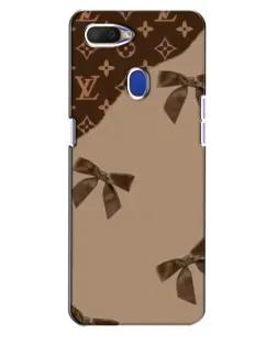 Чехол для OPPO A5s с картинкой «LV — кофейный атлас»
