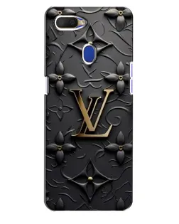 Чехол для OPPO A5s с картинкой «Кожаная текстура LV»