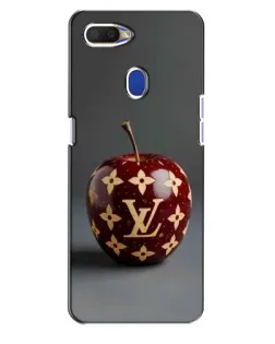 Чехол для OPPO A5s с картинкой «Красное яблоко LV»